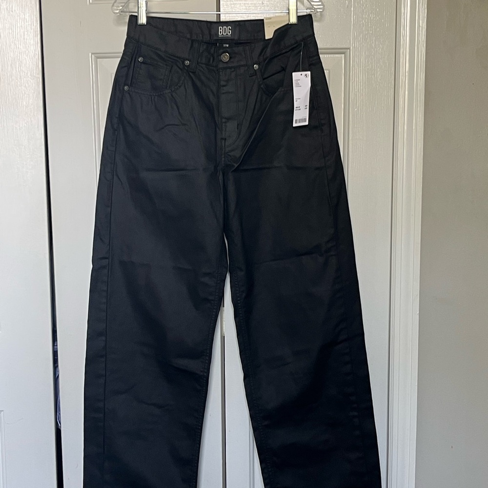 NWT BDG Bella Baggy Coated Denim #Urban Outfitters